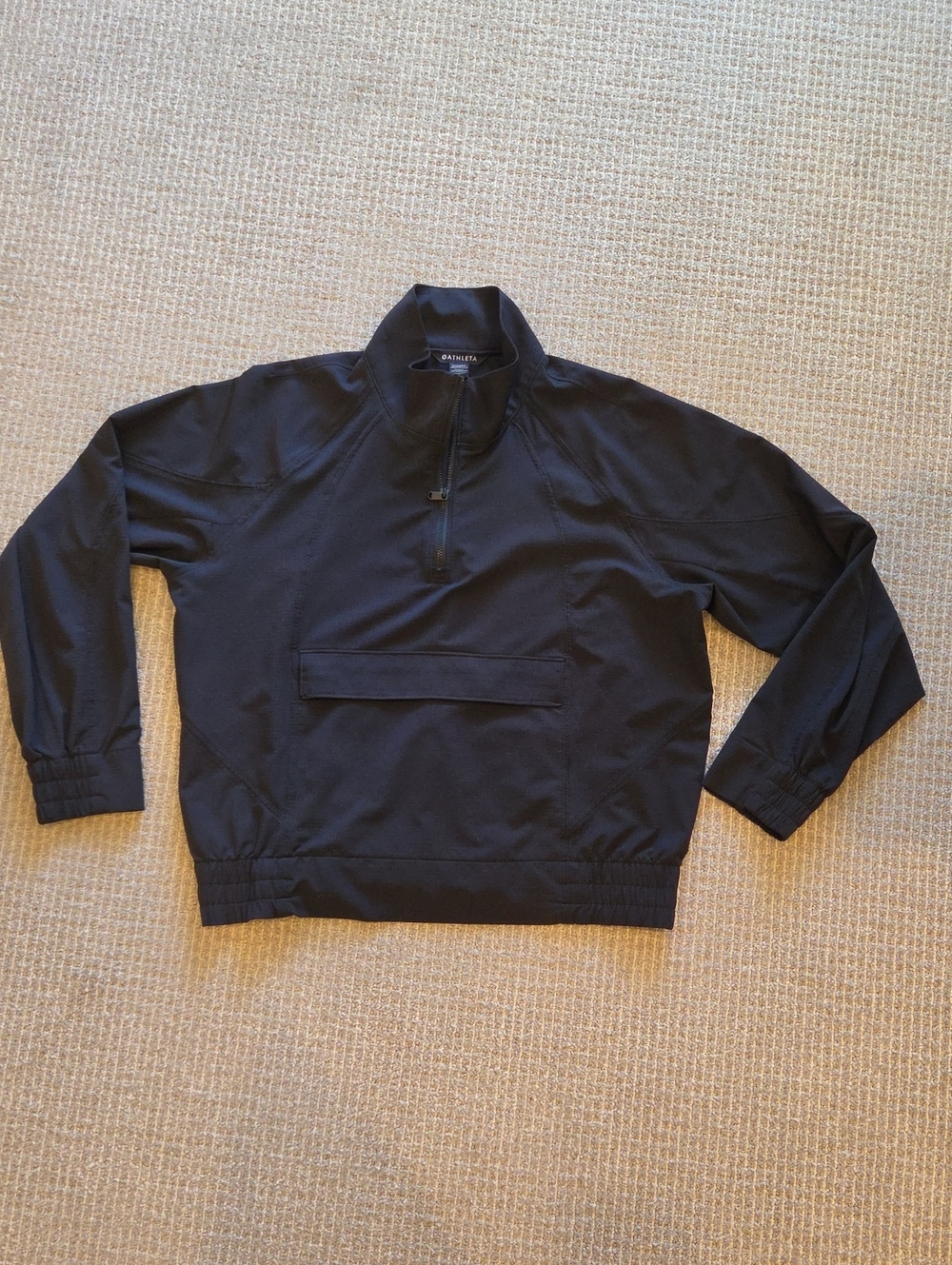 lululemon athletica Black Quarter-Zip Pullover